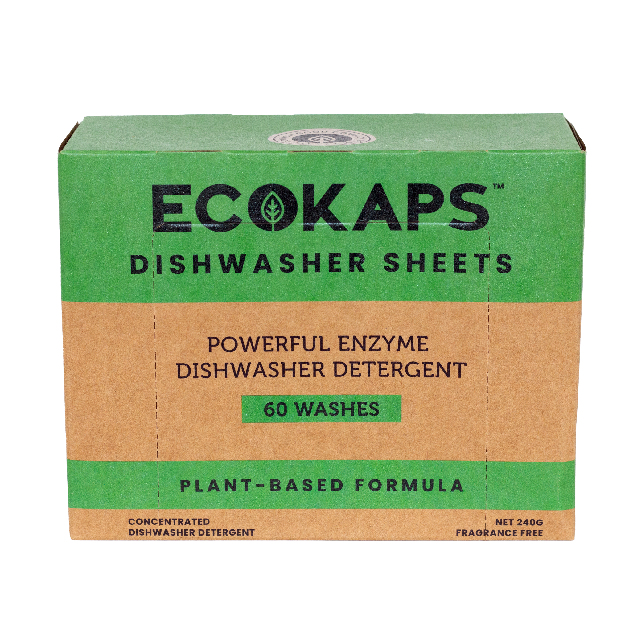 Eco Friendly Dishwasher Enzyme Detergent Sheets
