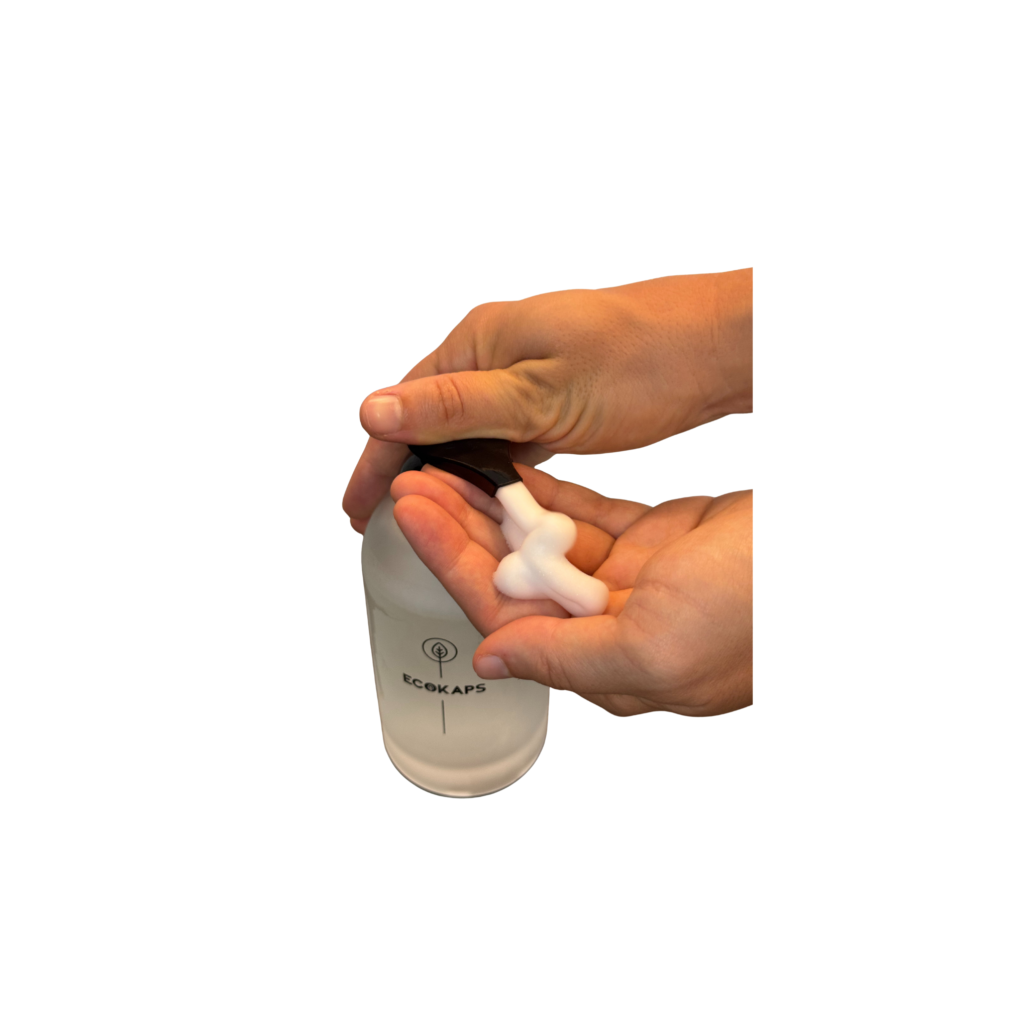 Foaming Hand Soap Bundle - 2 Dispenser Bottles and 2x Refill packs.